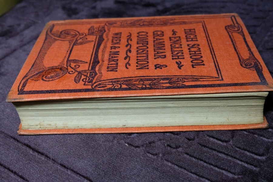High School English Grammar & Composition by Wren & Martin ปกเเข็ง ปี 1969