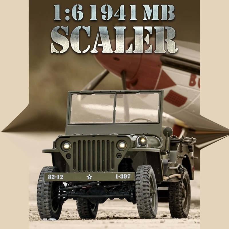 Jeep Willys (1:6 1941 MB Scaler)