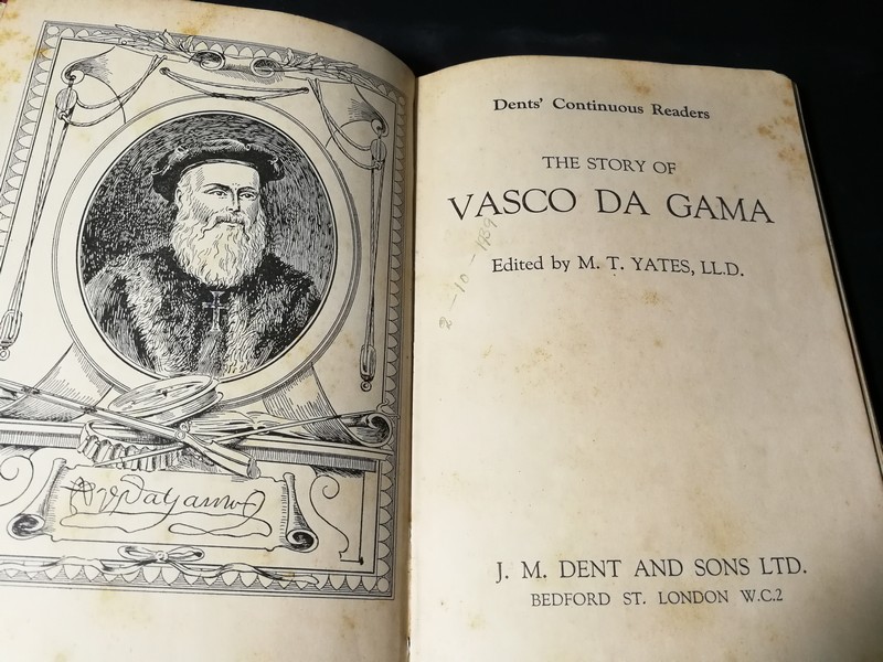 Dent's Continuous Readers THE STORY OF VASCO DA GAMA by M.T.YATES,LL.D. ปกแข็ง 120 หน้า 170gm