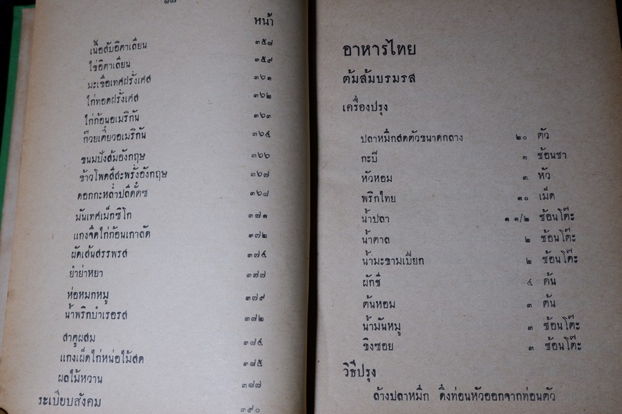 ตำรา อาหารหลานเเม่ครัว ฉบับสมบูรณ์ โดย หลานเเม่ครัวหัวป่าก์ จ.จ.ร ปกเเข็ง ปี 2505