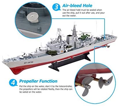 เรือรบ Destroyer 2.4 GHz