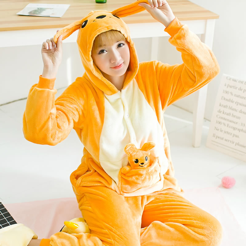 ชุดนอนมาสคอต / แฟนซี ผู้ใหญ่ จิงโจ้ (kangaroo)