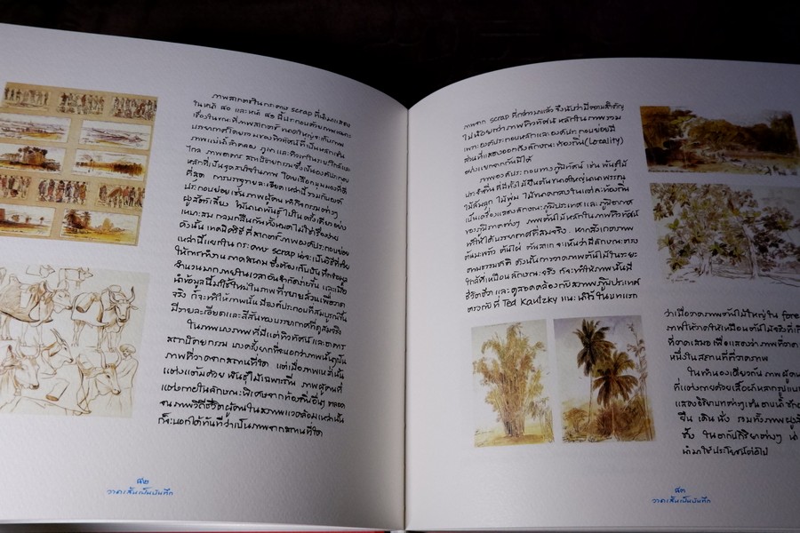 วาดเส้นเป็นบันทึก โดย ดร.วีระ สัจกุล ปกแข็ง 248 หน้า พิมพ์ 1000 เล่ม ปี 2556