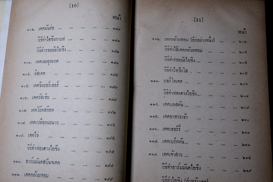 วิธีทำขนมเคค โดย ม.จ.หญิง จันทร์เจริญ รัชนี ปกเเข็ง ปี 2503