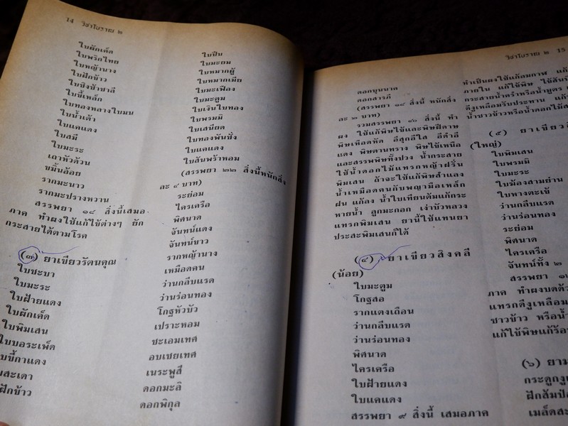 วิชาเเผนโบราณ 2 ตำรายาเเผนโบราณ รวบรวมจากสมุดข่อยทั่วประเทศไทย โดย เวทย์ วรวิทย์ (มีตำหนิ)