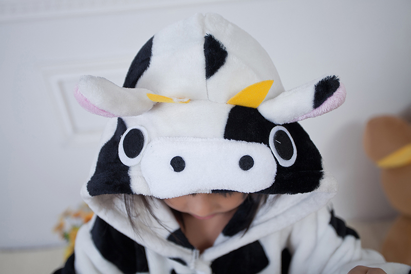 ชุดนอนมาสคอต / แฟนซี เด็ก ลูก วัว (Cow)