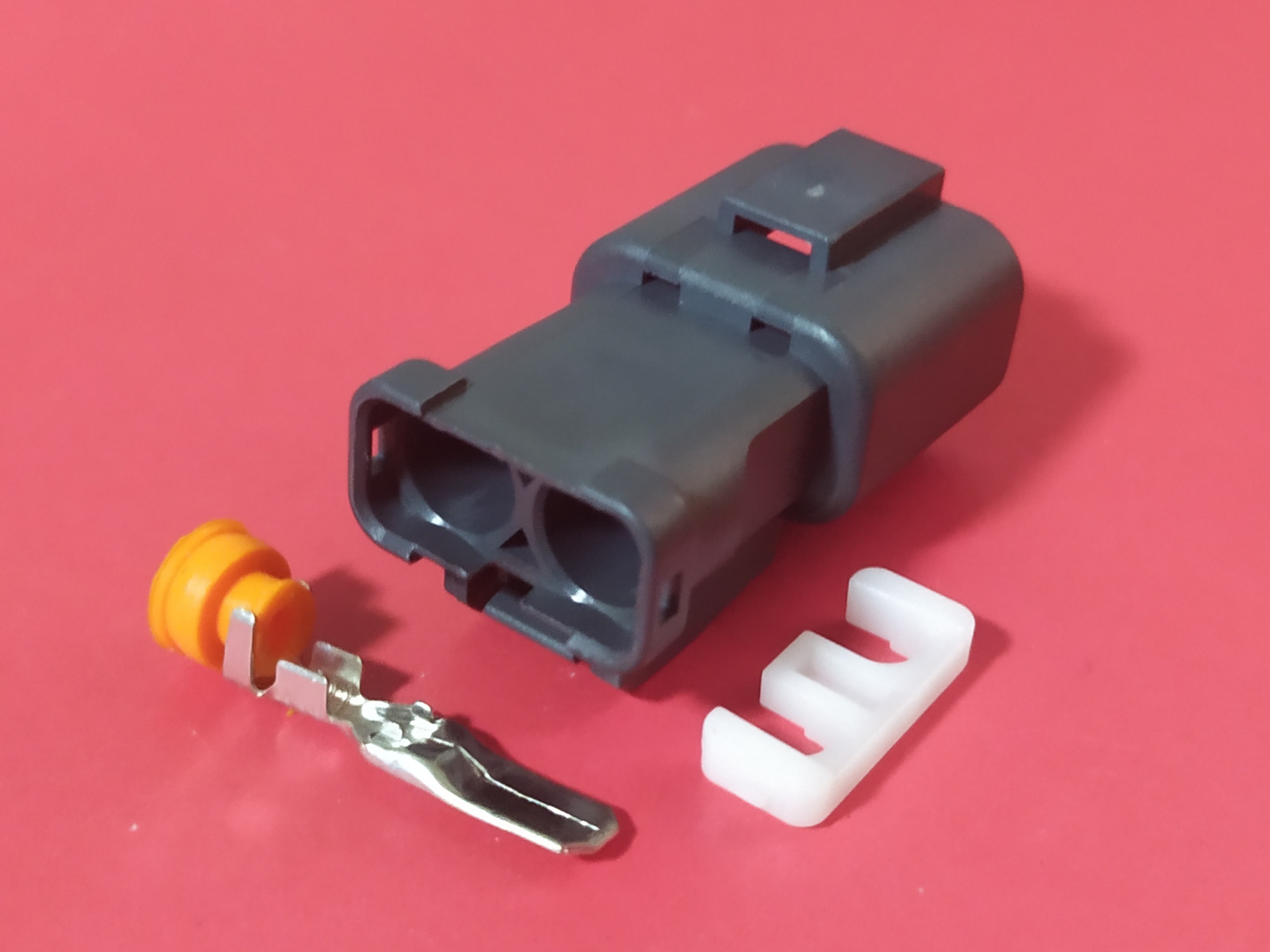 2 พิน พัดลมหม้อน้ำ Honda 6.3 มม. #6423-30