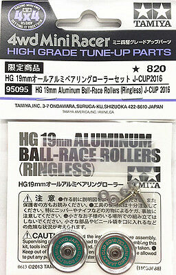 HG 19mm Aluminum Ball-Race Rollers (Ringless) J-CUP 2016
