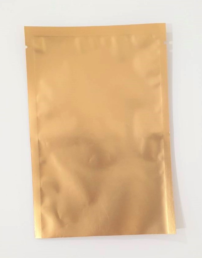 ถุงแบนฟอยล์สีพาสเทล ซีล 3 ด้าน (เมทัลไลท์)