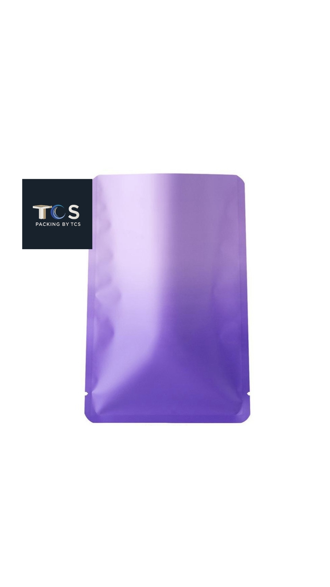 ถุงแบนซีล 3 ด้าน สีด้านทูโทน (เมทัลไลท์)