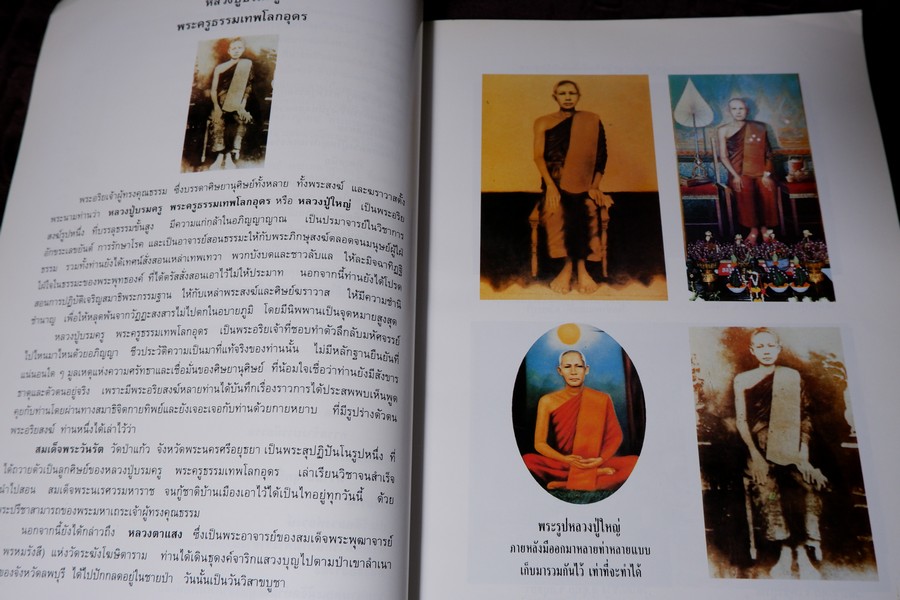 ตามรอยหลวงปู่ใหญ่(เล่มพิเศษ) หนา 266 หน้า พิมพ์ 1000 เล่ม ปี 2547 (สอบถาม)