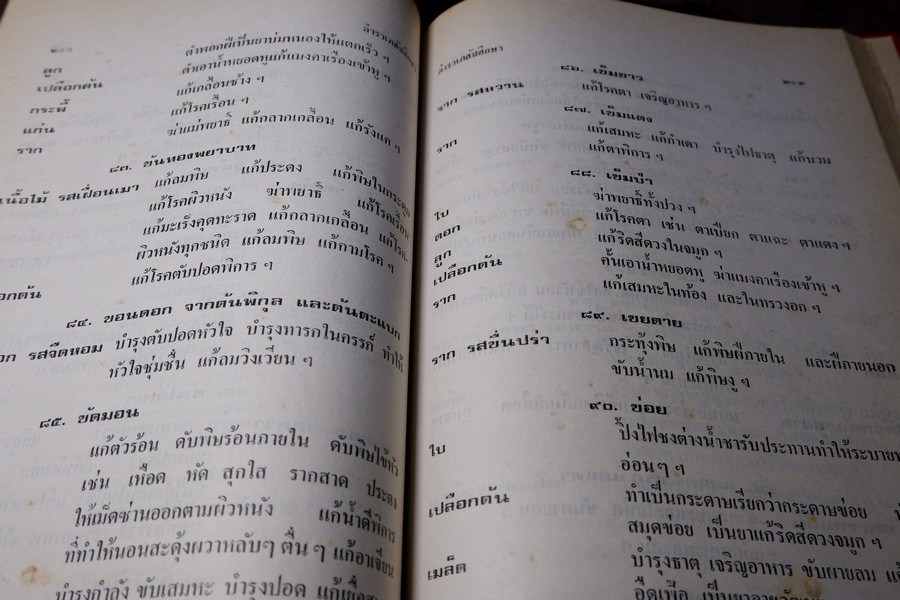 ตำราเภสัชศึกษา สำหรับผู้ที่ศึษาวิชาเภสัชกรรมเเผนโบราณ โดย อ.เชาว์ กสิพันธุ์ ปกแข็ง ปี 2523