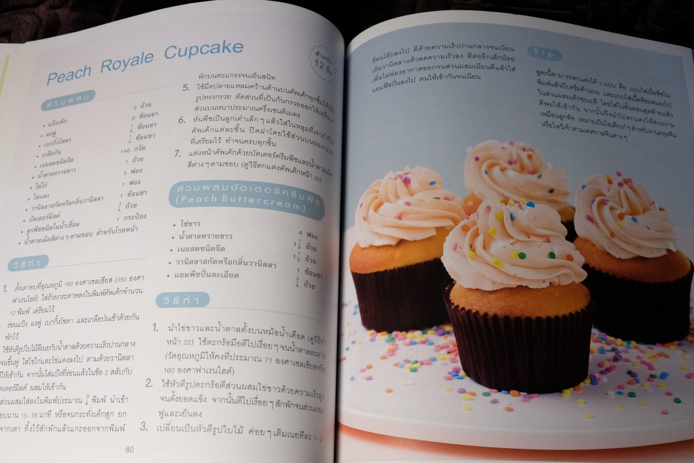 Cupcake โดย สนพ.อมรินทร์ หนา 112 หน้า ปี 2553