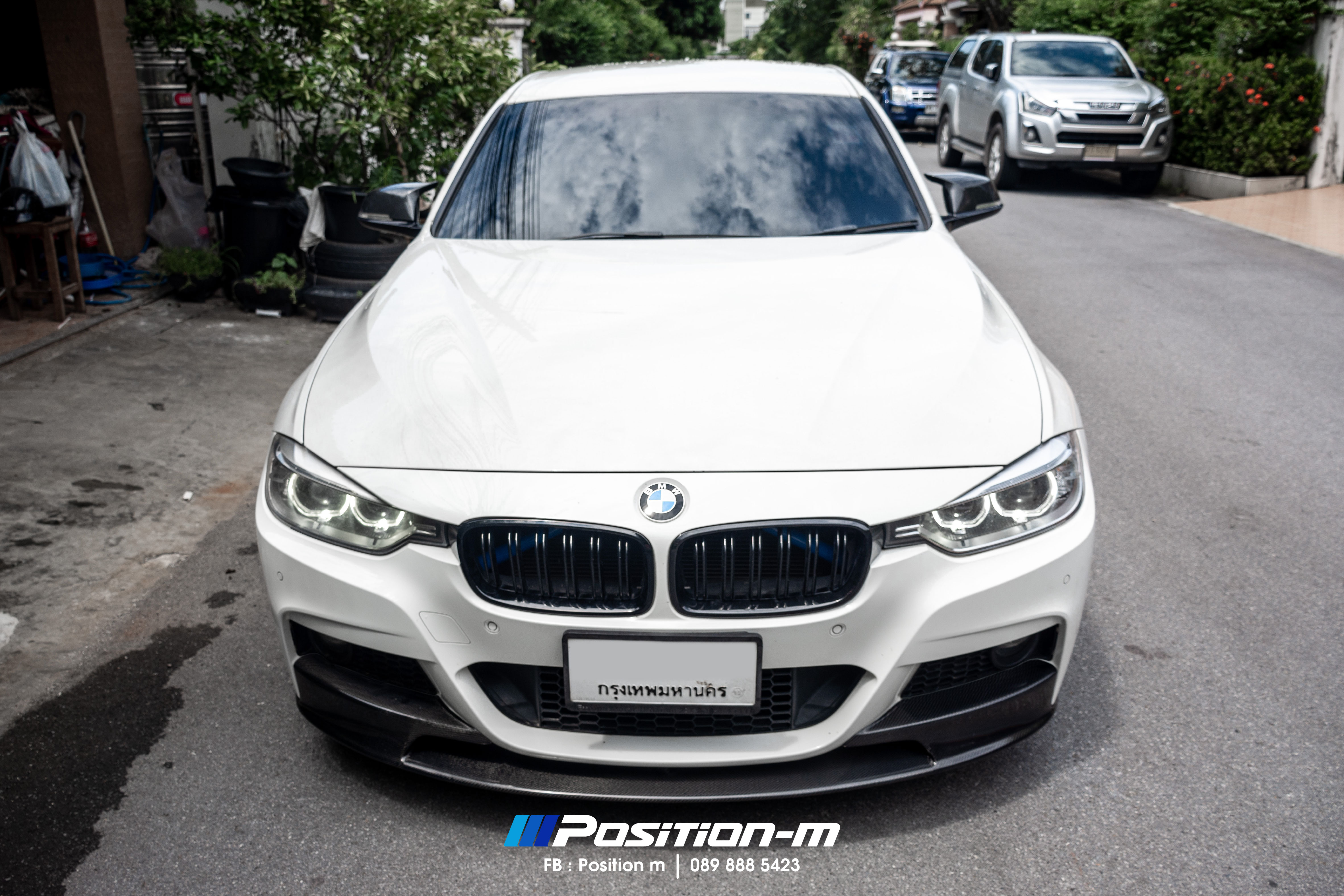 F30 Front lip Pure Carbon
