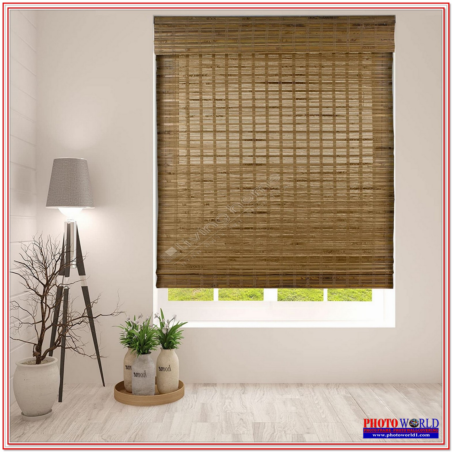 มู่ลี่ไม้ไผ่ "Bamboo Wooden Blinds" ผ้าม่าน ม่าน มู่ลี่ มู่ลี่ไม้ ม่านม้วน วอลเปเปอร์ รับติดตั้ง ออกแบบ ราคาถูก ทุกประเภท ทุกรูปแบบ