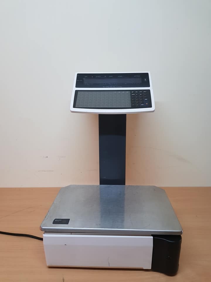 เครื่องชั่งคำนวณราคาแบบมีปริ้นเตอร์ในตัว ยี่หัอ DIGI SM100