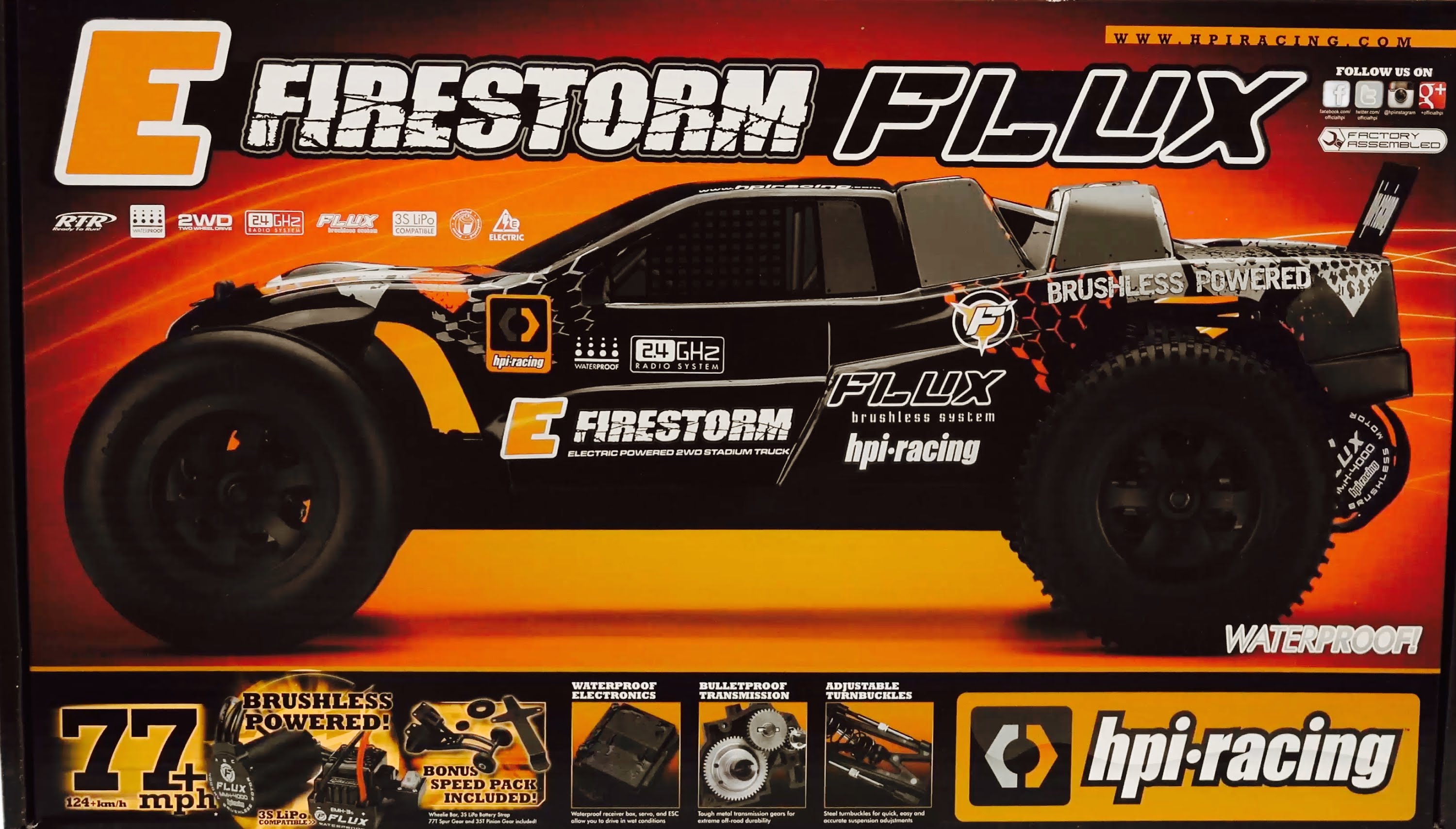 RTR E-Firestrom 10T Flux.