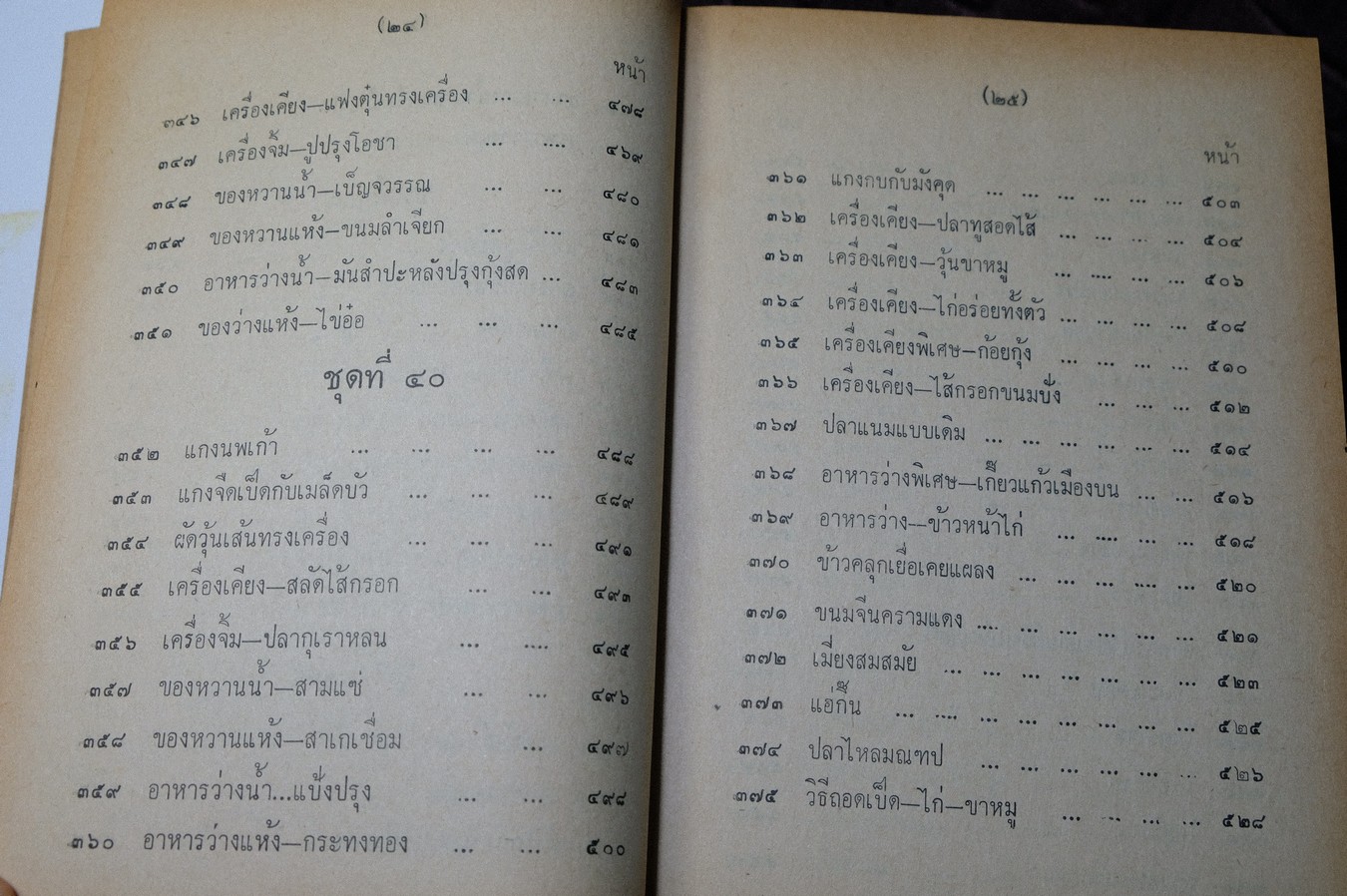 ตำรากับข้าว ของ หลานเเม่ครัวหัวป่าก์ (จีบ บุนนาค) ปกแข็ง 628 หน้า ปี 2514 (สอบถาม)