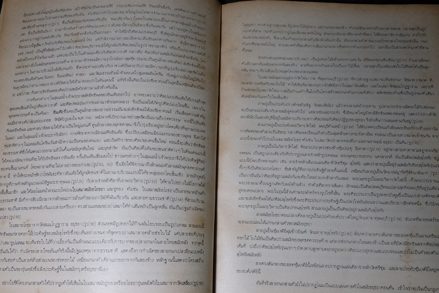 วิวัฒนาการลายไทย โดย น.ณ.ปากน้ำ สนพ.เมืองโบราณ หนา 229 หน้า ปี 2524