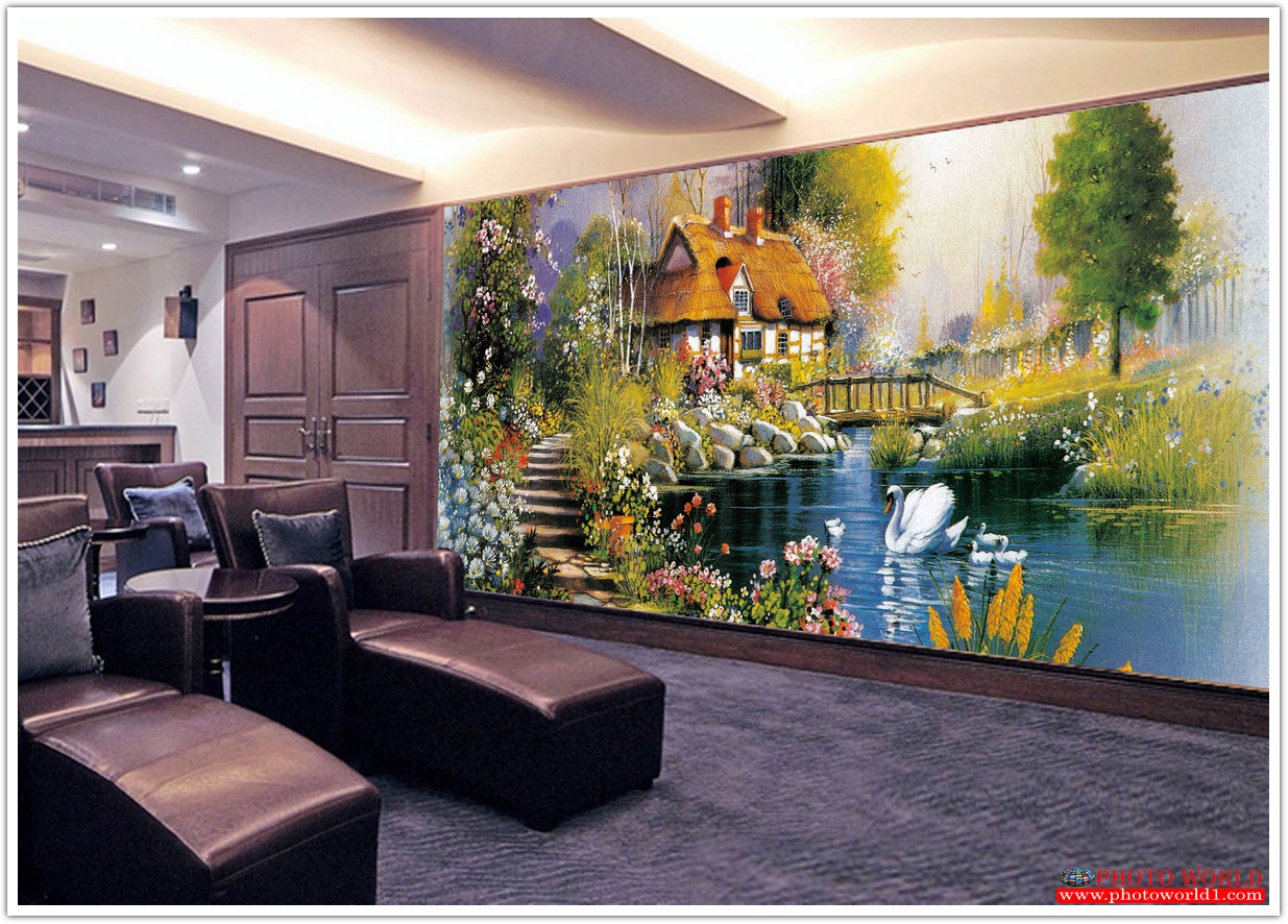 วอลเปเปอร์รูปภาพติดผนังสั่งทำ มีภาพให้เลือกกว่า 50,000 ภาพ ออกแบบกราฟฟิค หรือ รูปภาพตามที่ท่านกำหนด ในสไตล์ท่านเอง "custom made"