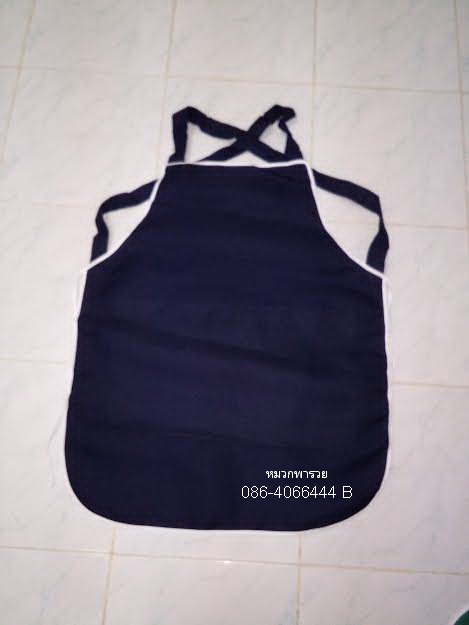 ผ้ากันเปื้อน ผ้ากันเปื้อนแม่ค้า เอี๊ยมแม่ค้า มีทั้งผ้าโซล่อนและผ้าโทเร