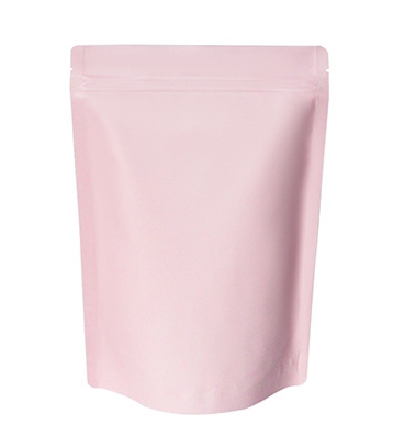 ถุงอลูมิเนียมสี ซิปล็อคตั้งได้ ทึบ 2 ด้าน หน้า-หลัง