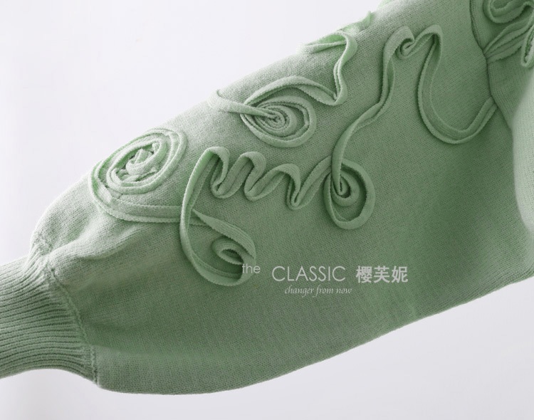 พรีออเดอร์ - เสื้อคาร์ดิแกนกันหนาว Pre - CT650 (สีเขียว)