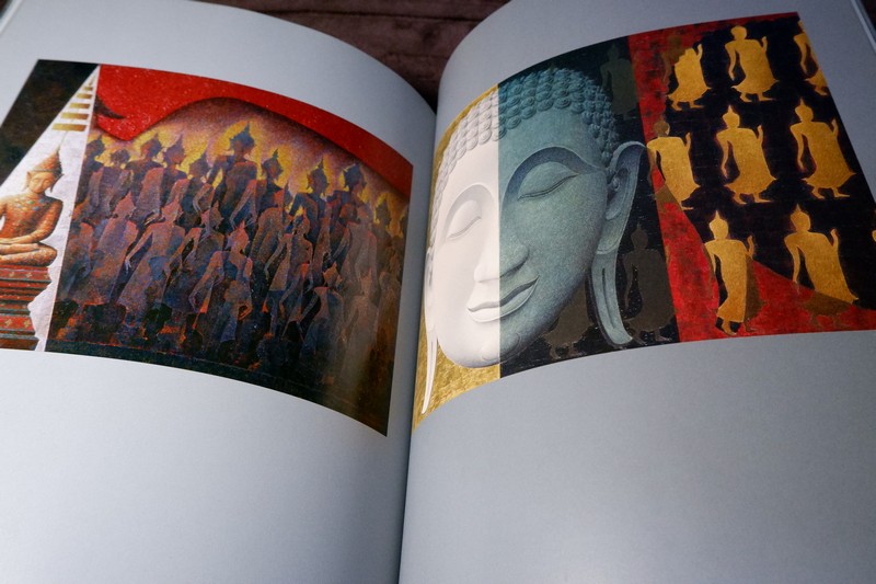 นิทรรศการ อุตตะมะ จฺตุ ทีเป (สูงสุดในสี่ทวีป) โดย พิชัย นิรันทร์ (ศิลปินเเห่งชาติ) อัศวิณีย์ หวานจริง อุดม หวานจริง ปี 2550