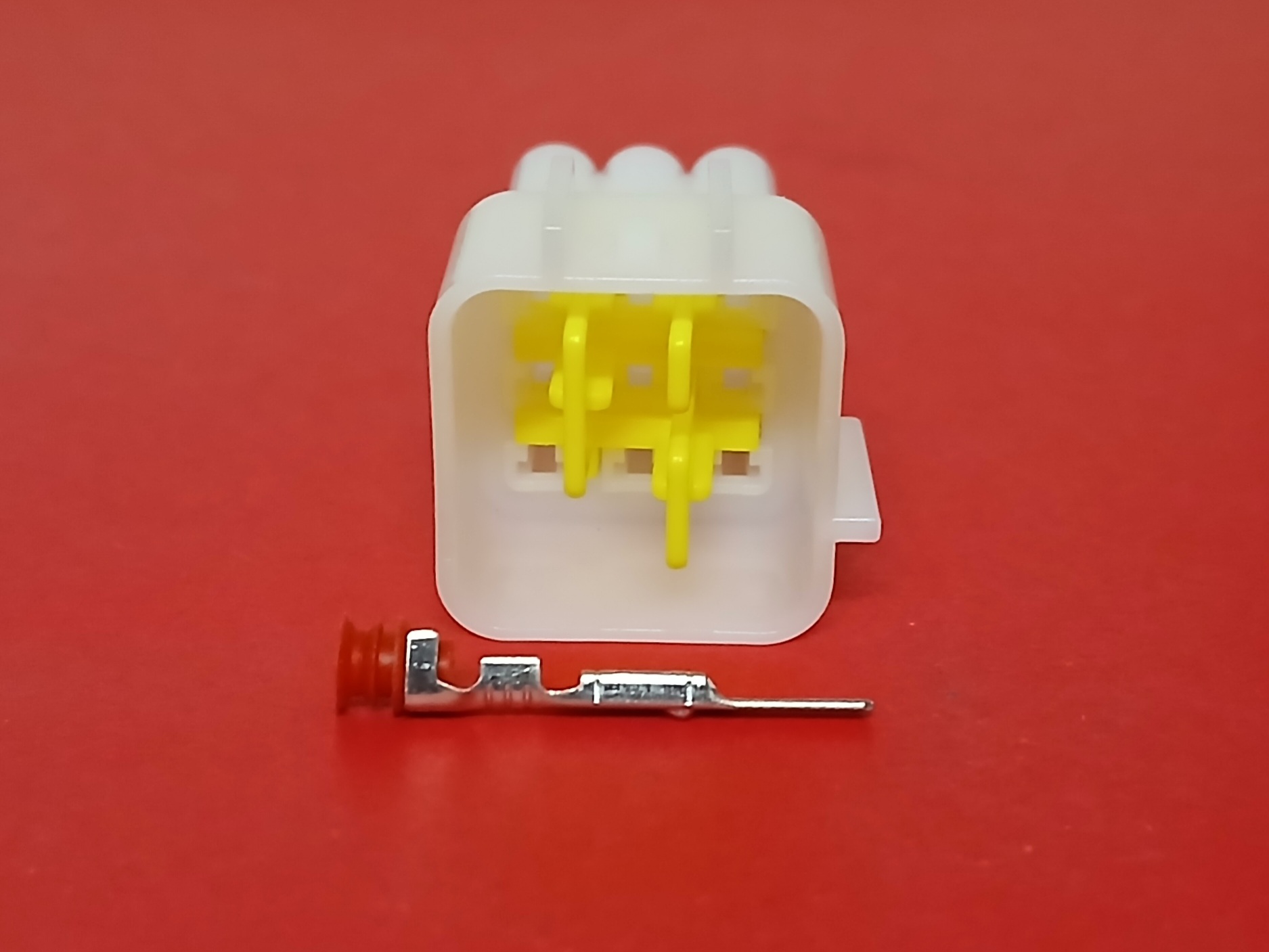 9 พิน ขาว มอเตอร์ไซค์ #7091Y