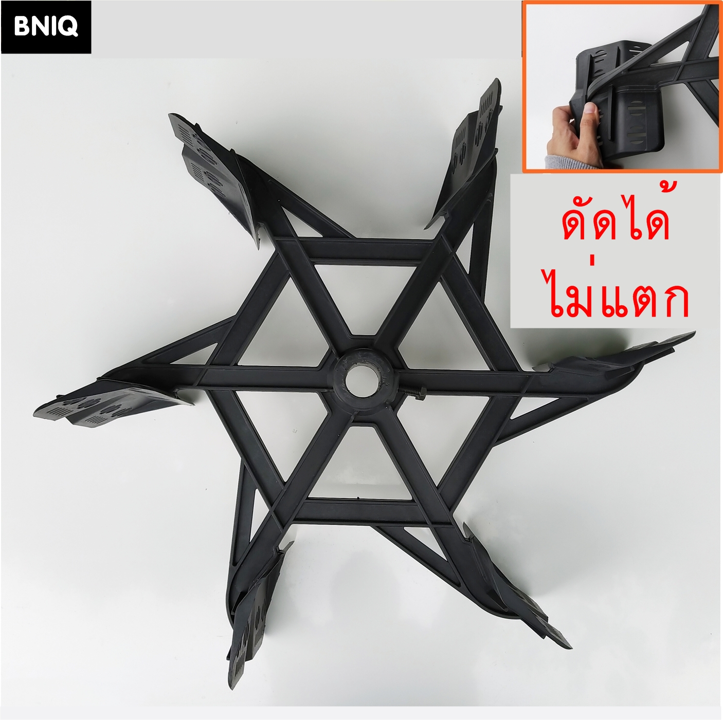 bniq ใบพัดตีน้ำ พร้อมน็อต พลาสติกคุณภาพ ใช้เติมอากาศบ่อน้ำสาธารณะ บ่อเลี้ยงกุ้ง บ่อเลี้ยงปลา บ่อบำบัดน้ำเสีย