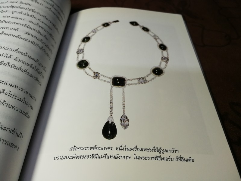 เพชรมหาราชา โดย วราวุธ สำรวญหันต์ (บริษัท ศรีสารา) หนา 207 หน้า ปี 2549