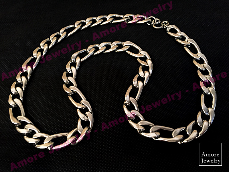 NK 3:1 Flat Chain Necklace - สร้อยคอโซ่แบน NK 3:1 ขนาด 2.5mm