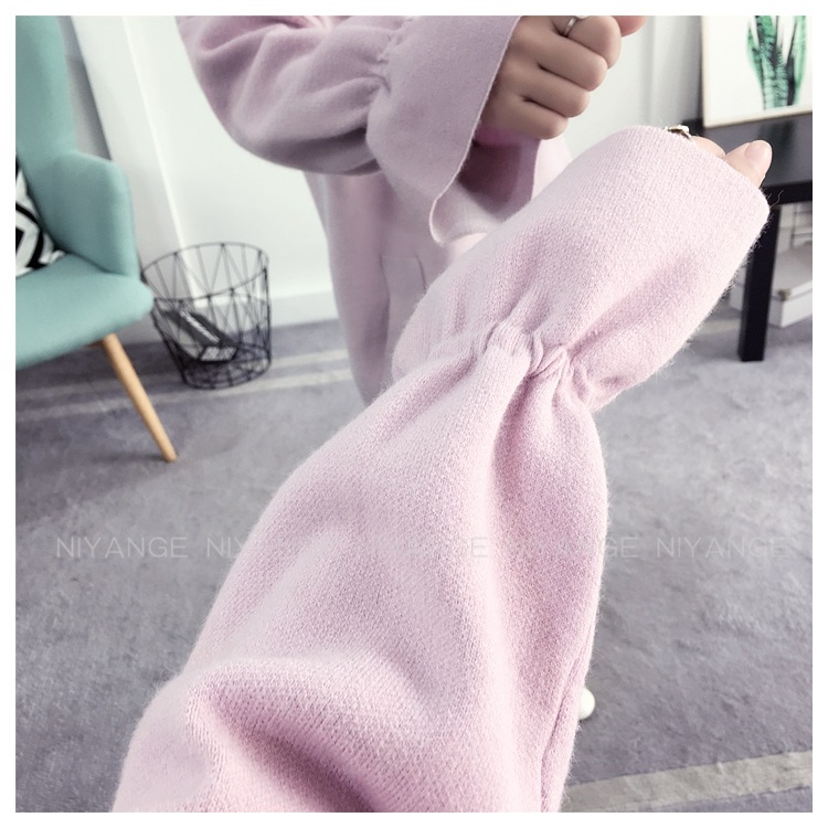 พรีออเดอร์ - เดรสไหมพรม Pre - DT130 (สีม่วงอ่อน)