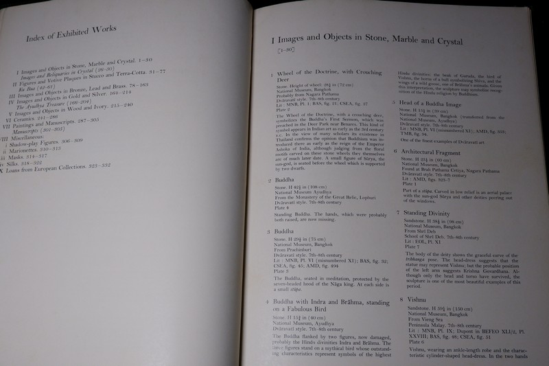 THE ARTS OF THAILAND by The Arts Council of Great Britain 1964