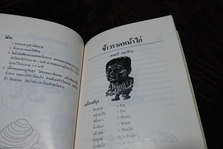พ่อครัวหัวป่าก์ โดย สมาคมสตรีภาคพื้นเเปซิฟิคเเละเอเซียอาคเนย์เเห่ง ป.ไทย ปี 2526 (เล่มเล็ก)