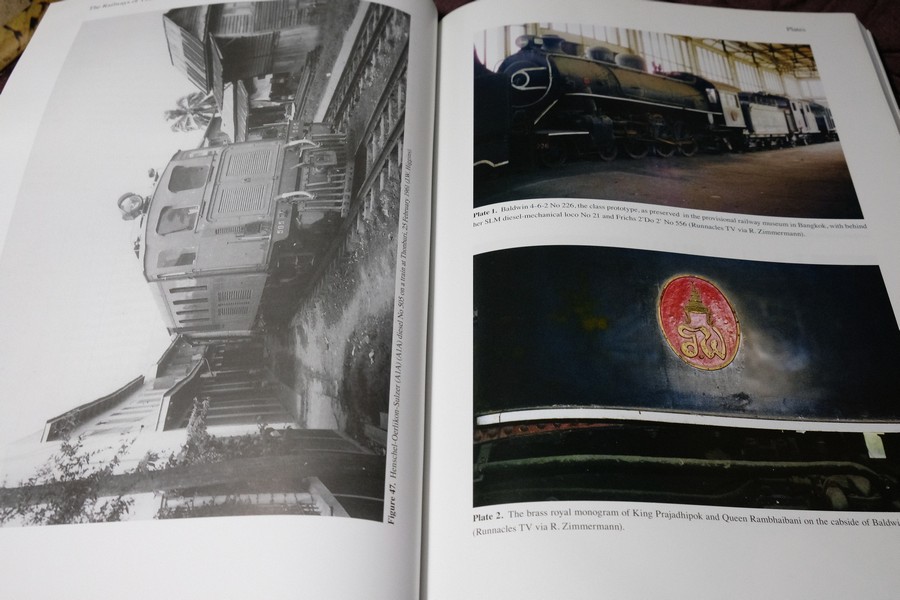 The Railways of Thailand by R.Ramaer พิมพ์ปี 2009