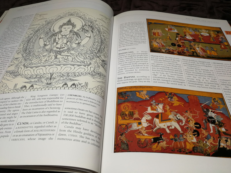 INDIAN MYTHOLOGY myth and legends of india tibet and srilanka by rachel storm พิมพ์ปี 2002