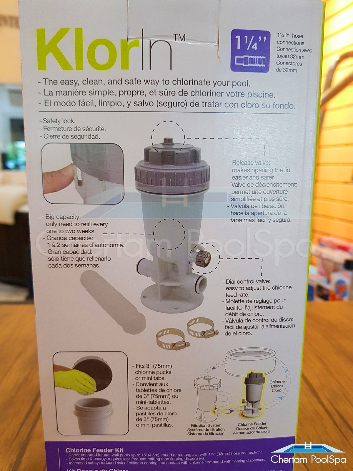 K534 KOKIDO เครื่องจ่ายคลอรีน