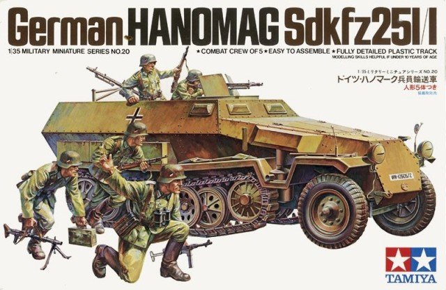 German Hanomag Sdkfz 251/1