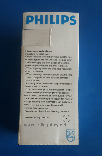 หลอดโซเดียม Philips 250w