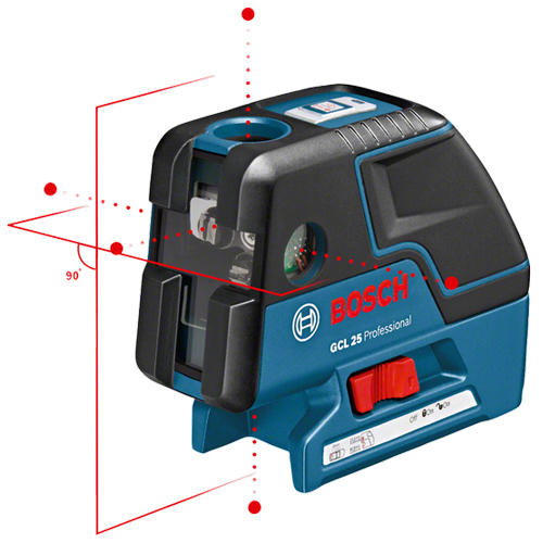 Bosch เลเซอร์แบบชี้จุด GCL 25
