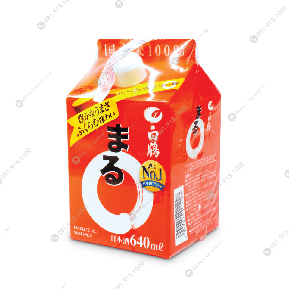 สาเกสำหรับปรุงอาหาร / Hakutsuru Sake Pack Maru