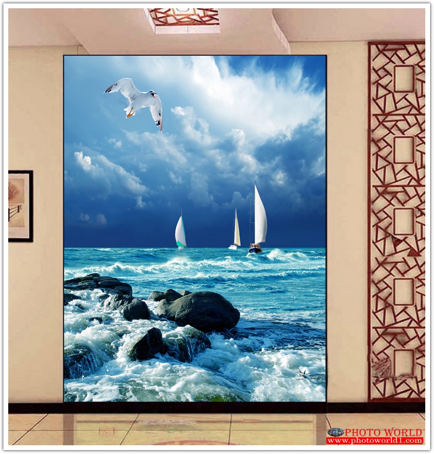 วอลเปเปอร์รูปภาพติดผนังสั่งทำ มีภาพให้เลือกกว่า 50,000 ภาพ ออกแบบกราฟฟิค หรือ รูปภาพตามที่ท่านกำหนด ในสไตล์ท่านเอง "custom made"