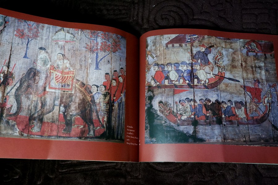 จิตรกรรมเวียงต้า โดย วิถี พานิชพันธ์ ลอรี่ มอนต์