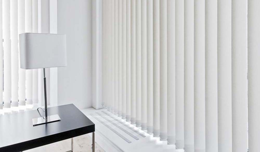 ม่านปรับแสงกรองแสง "Dimout Vertical Blinds" ผ้าม่าน ม่าน มู่ลี่ มู่ลี่ไม้ ม่านม้วน วอลเปเปอร์ รับติดตั้ง ออกแบบ ราคาถูก ทุกประเภท ทุกรูปแบบ
