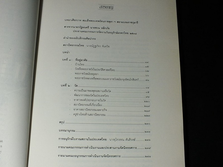 สถาปัตยกรรมไทย โดย กรมศิลปากร หนา 243 หน้า ปี 2538