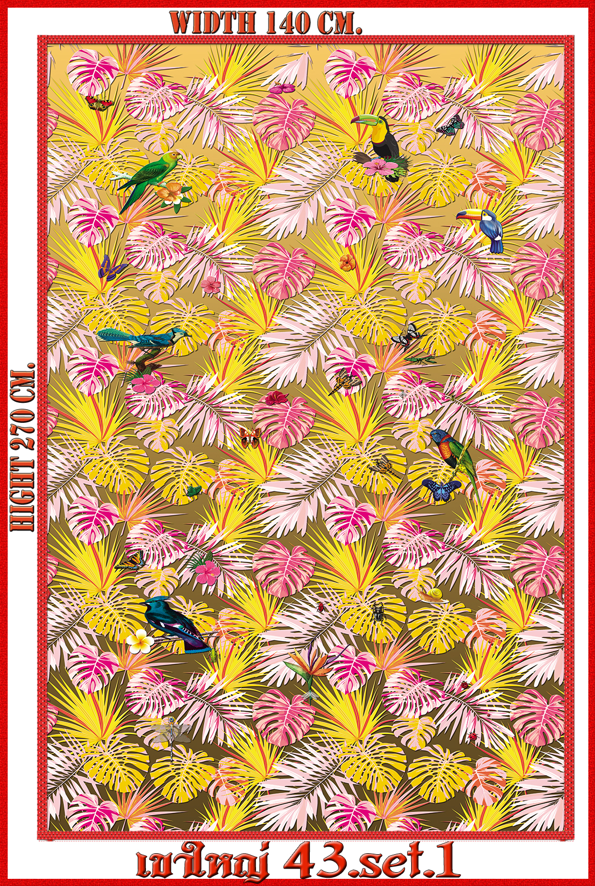 วอลเปเปอร์รูปภาพติดผนังสั่งทำ เขาใหญ่ 43(ลายเล็ก) มีภาพให้เลือกกว่า 50,000 ภาพ ออกแบบกราฟฟิค หรือ รูปภาพตามที่ท่านกำหนด ในสไตล์ท่านเอง "custom made"