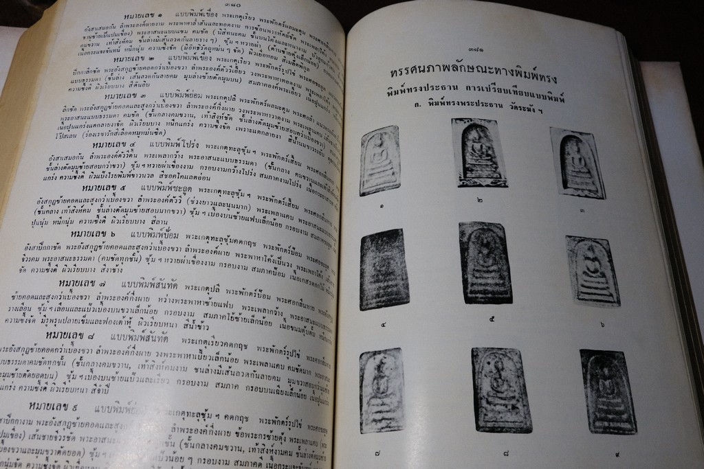 ปริอรรถาธิบายเเห่งพระเครื่อง พระสมเด็จ ฯ โดย ตรียัมปวาย ปกแข็ง ปี 2520 (สอบถาม)