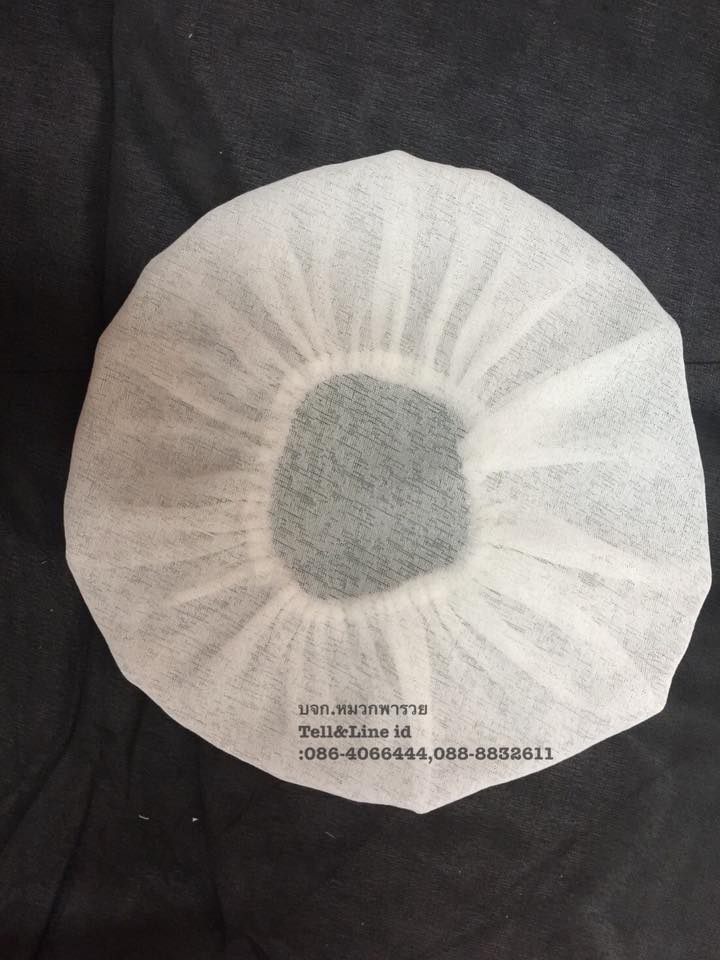 หมวกคลุมผม หมวกคลุมผมตาข่ายล้วน หมวกโรงงาน หมวกตาข่าย หมวกพนักงานฝ่ายผลิต