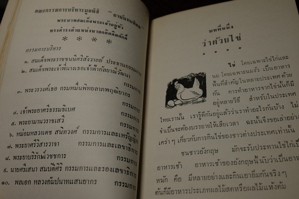 ของเสวย โดย ม.ร.ว. กิตินัดดา กิติยากร ปี 2507